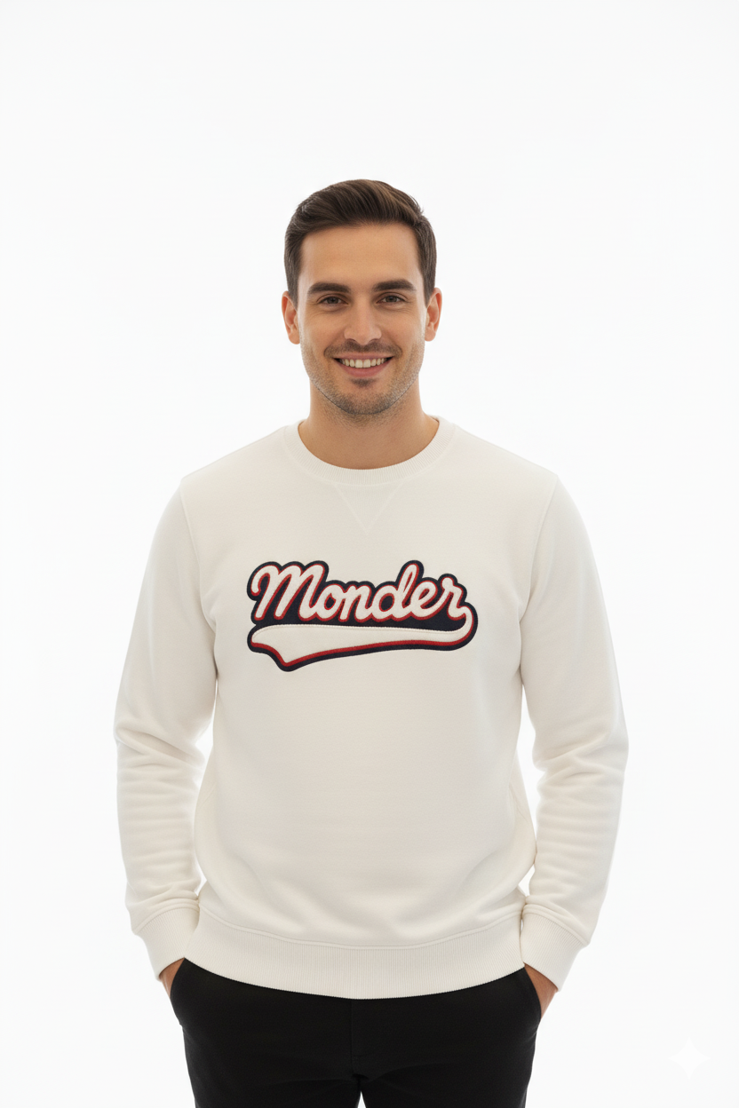 Oppland Erkek Sweatshirt Regular Fit Pamuklu Kumaş iki iplik OPES26MNCMOD13